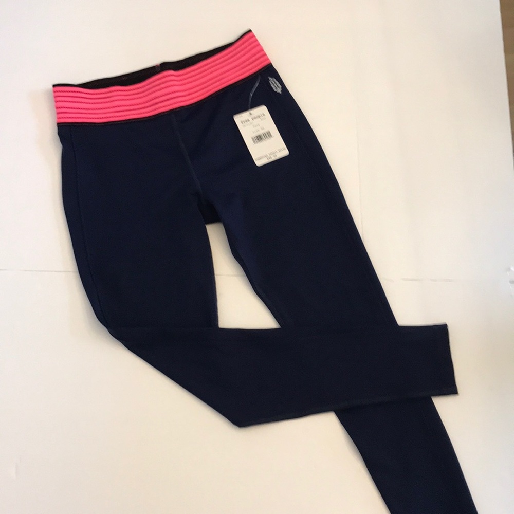 COPY - Free People Navy macreme leggings size XS, S